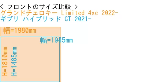 #グランドチェロキー Limited 4xe 2022- + ギブリ ハイブリッド GT 2021-
